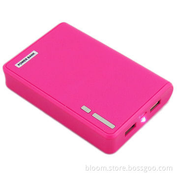 12,000mAh High-capacity Dual USB Port Mobile Phone Charger for iPhone 5/4/4S, Reliable Supplies